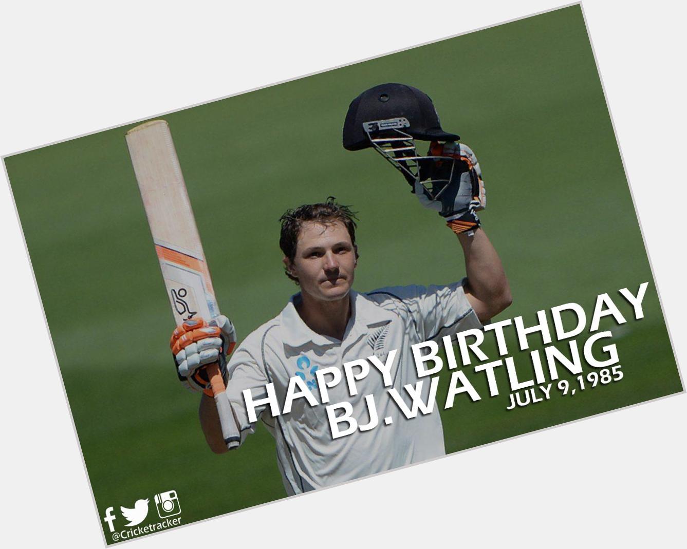 Happy Birthday \BJ Watling\. He turns 30 today 