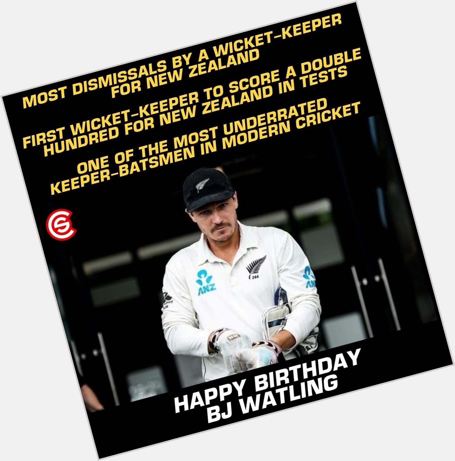 Happy Birthday to BJ Watling. 