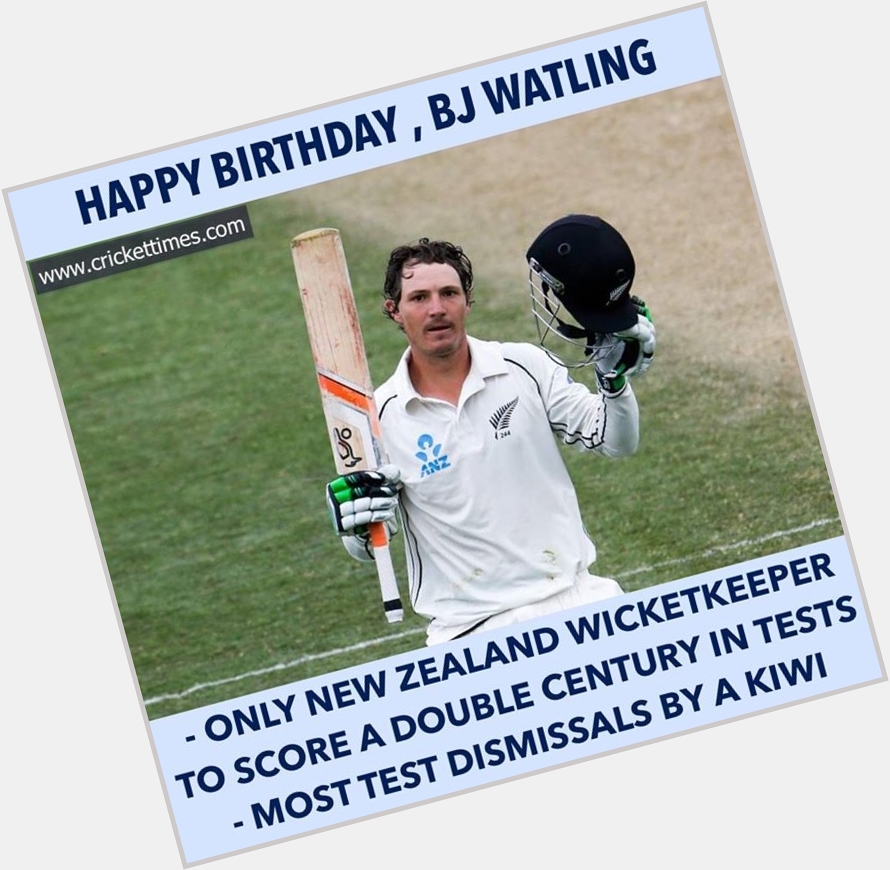 Happy Birthday, BJ Watling 