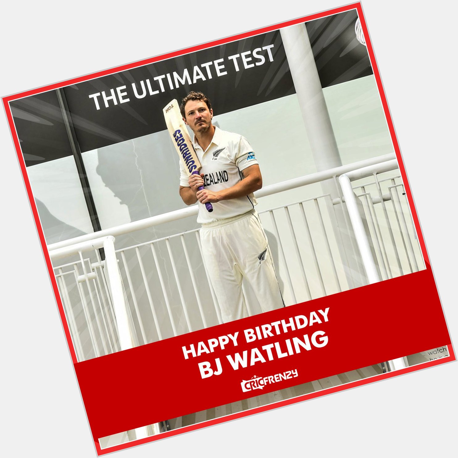 World Test Championship winner 2021
Happy birthday to New Zealand\s Great BJ Watling  