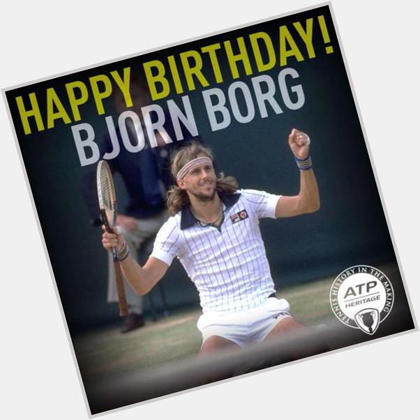 Happy birthday to Bjorn Favourite Borg memories people?    