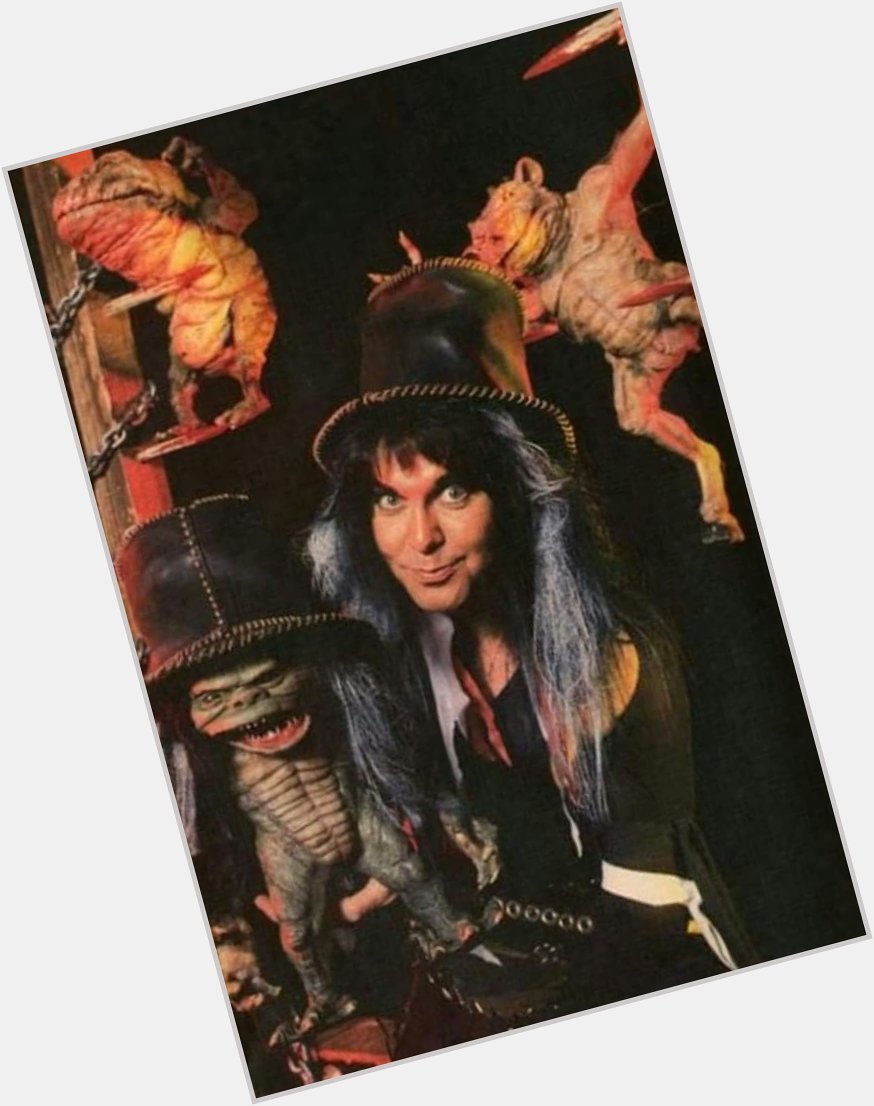 Happy 64th birthday to Blackie Lawless of W.A.S.P. 