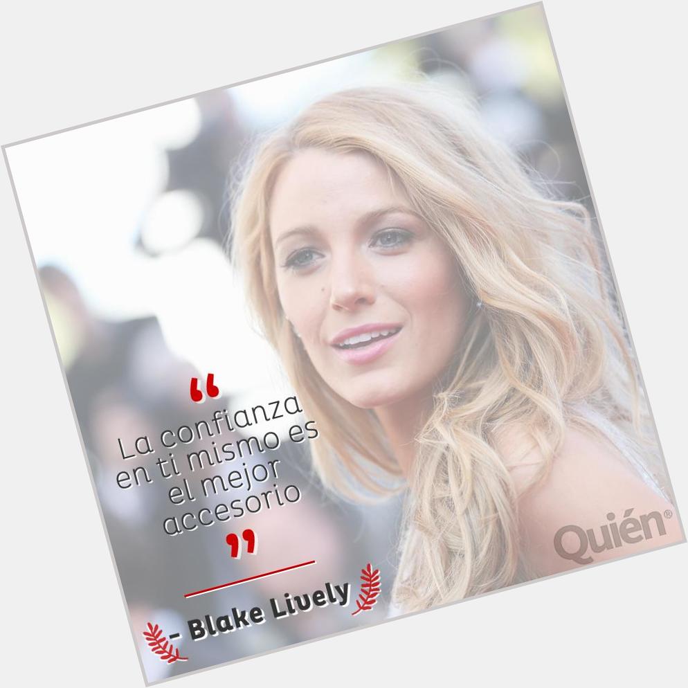  Happy birthday! Hoy cumple años una de las actrices más guapas de Hollywood, Blake Lively. 