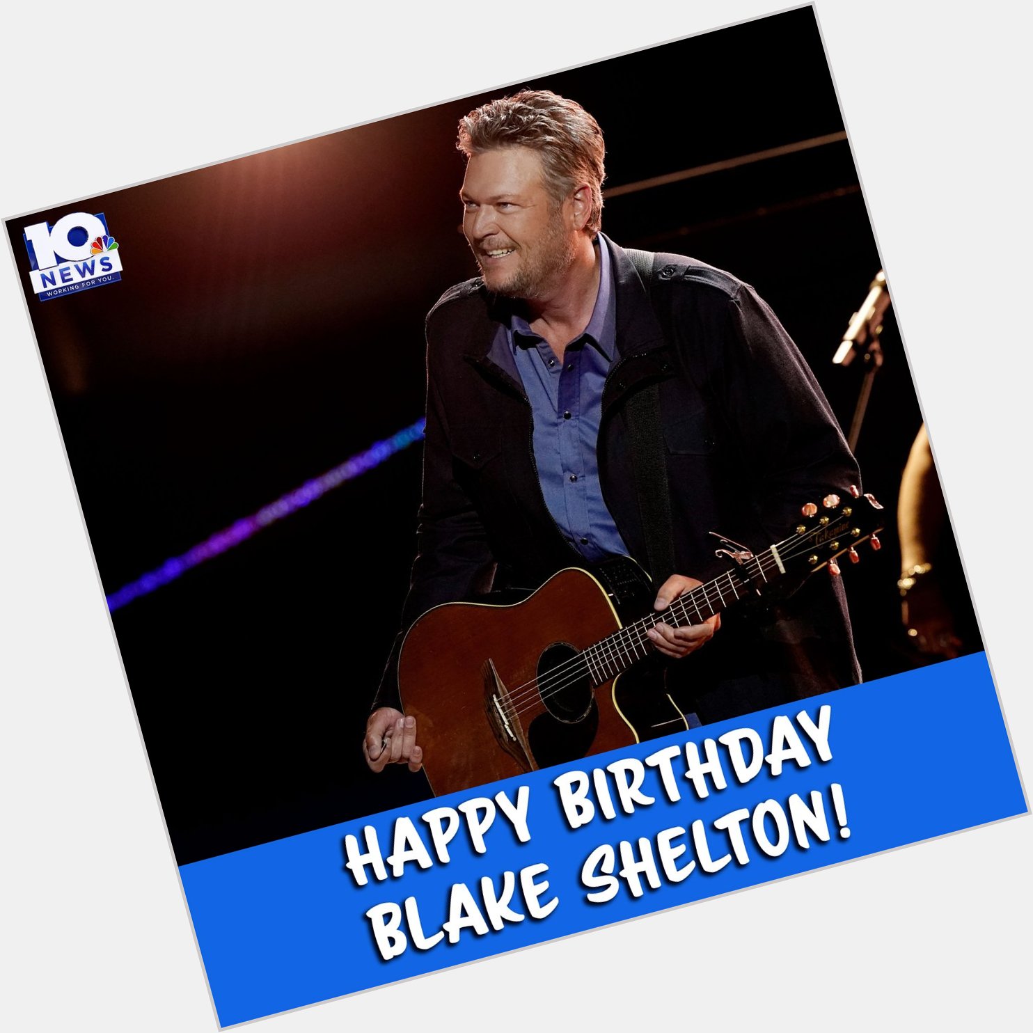 Happy 45th birthday to Country music superstar and Voice coach Blake Shelton!! 