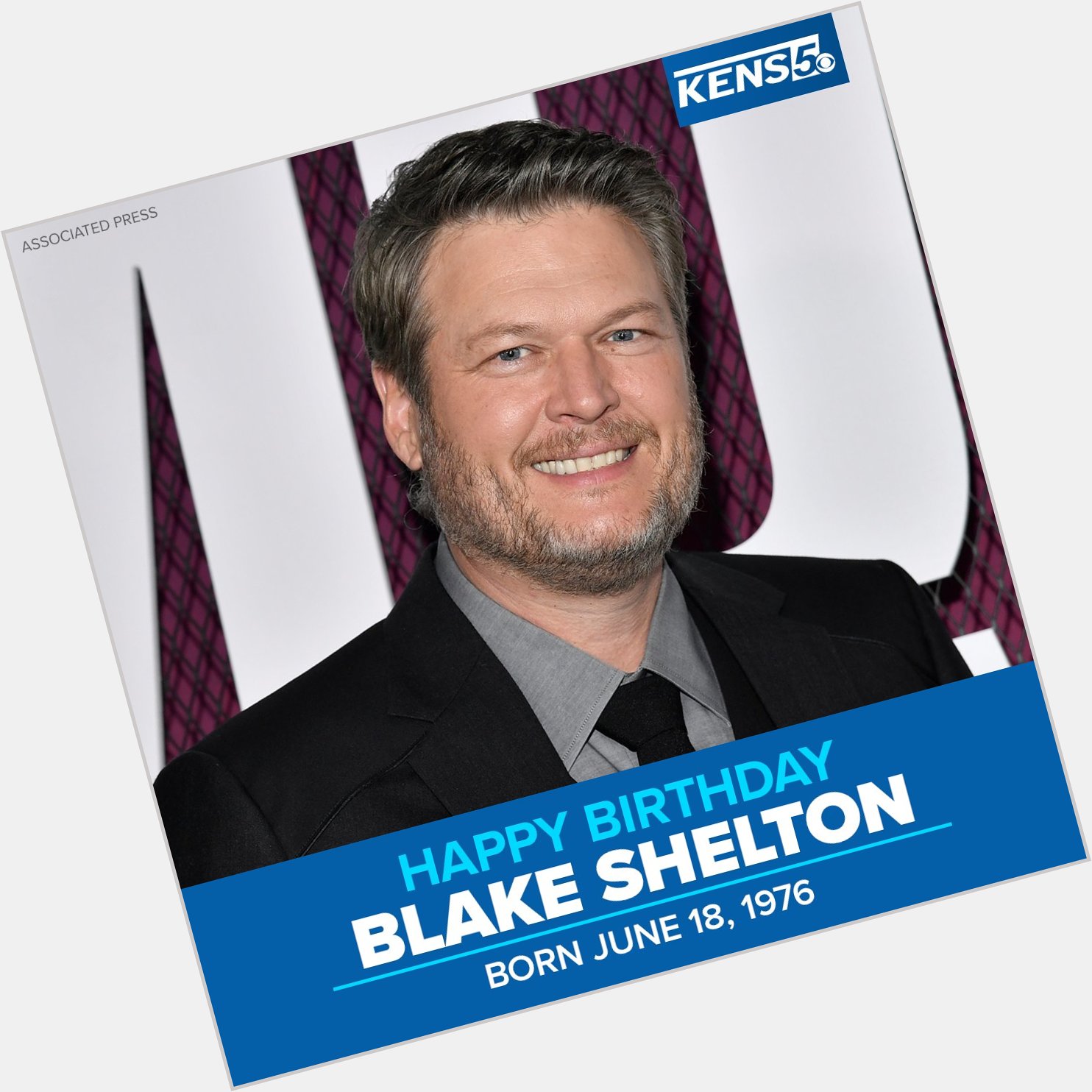 Join us in wishing a very HAPPY BIRTHDAY to Blake Shelton, who is 47 years old today.  