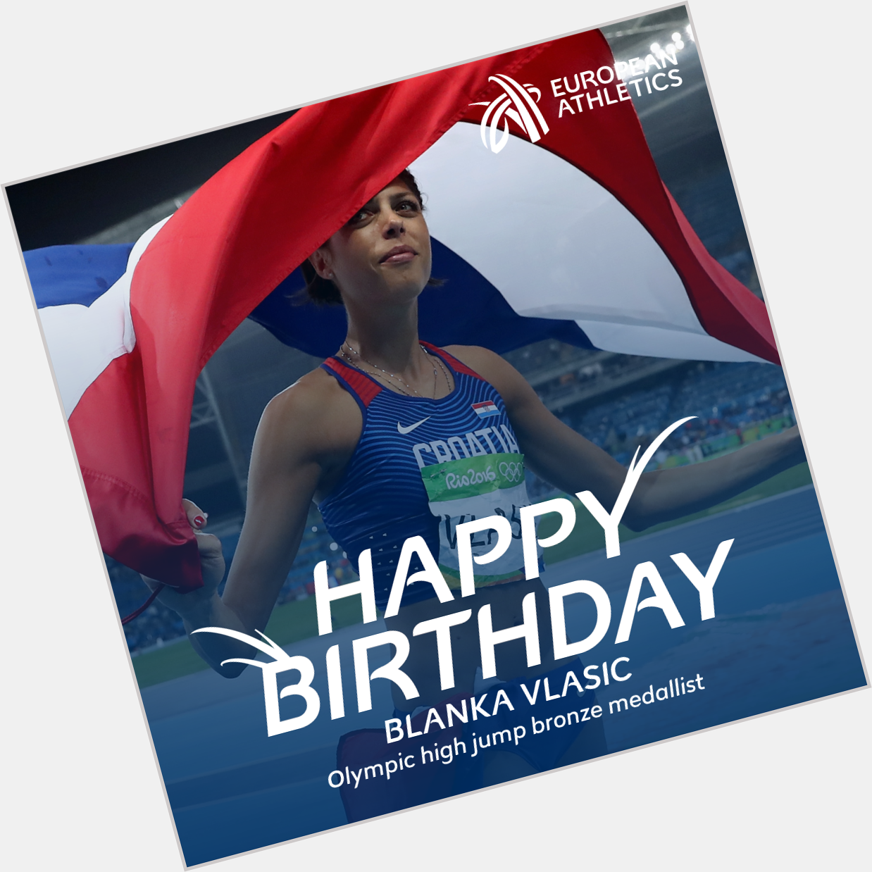 Happy birthday to Olympic high jump bronze medallist and 2007 and 2009 world champion Blanka Vlasic! 