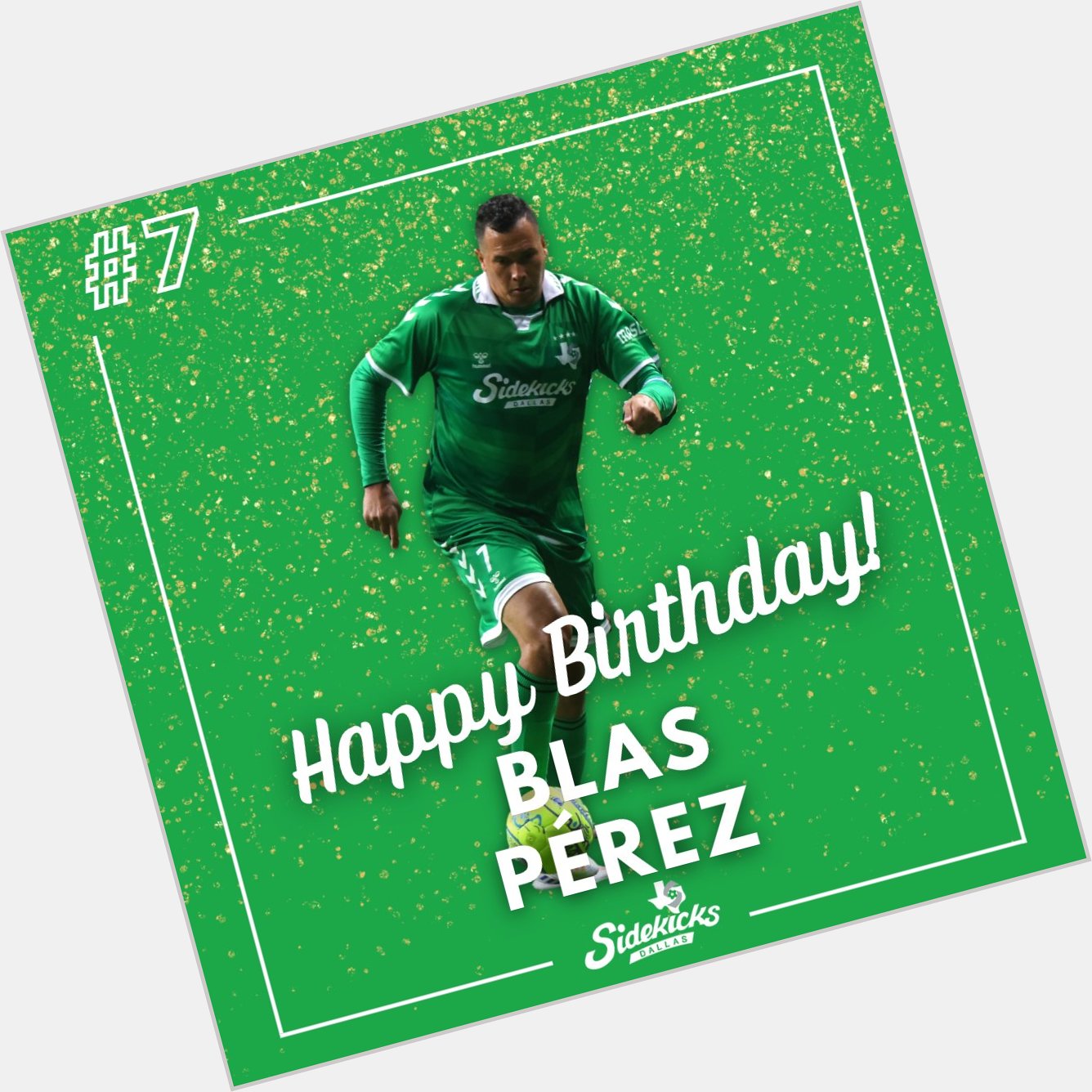  HAPPY BIRTHDAY BLAS PÈREZ Blas has played in 6 games and has scored 9 goals this season!  