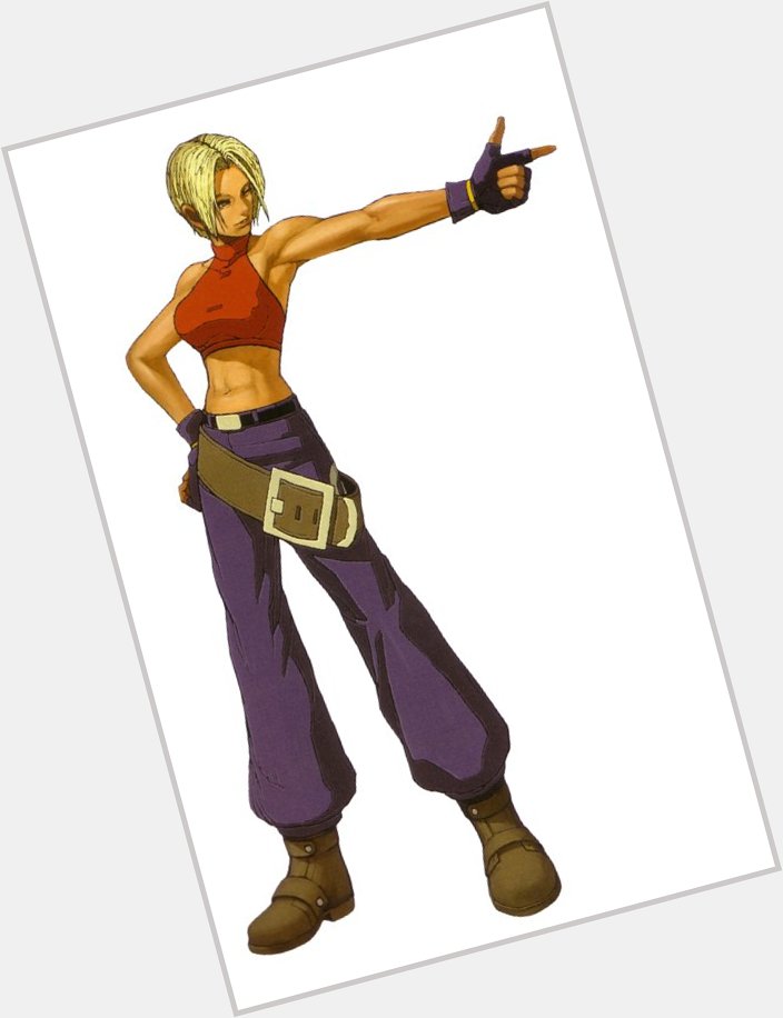 Happy birthday Blue Mary from King of Fighters, Fatal Fury 