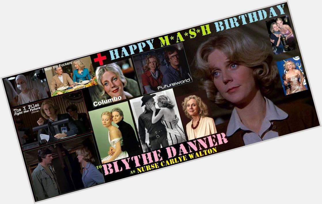 Happy birthday Blythe Danner, born February 3, 1943.  