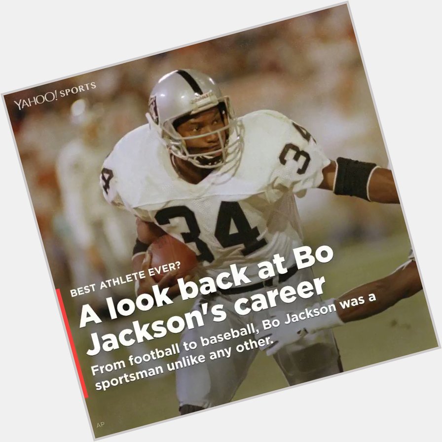 Happy 55th Birthday, Bo Jackson! 