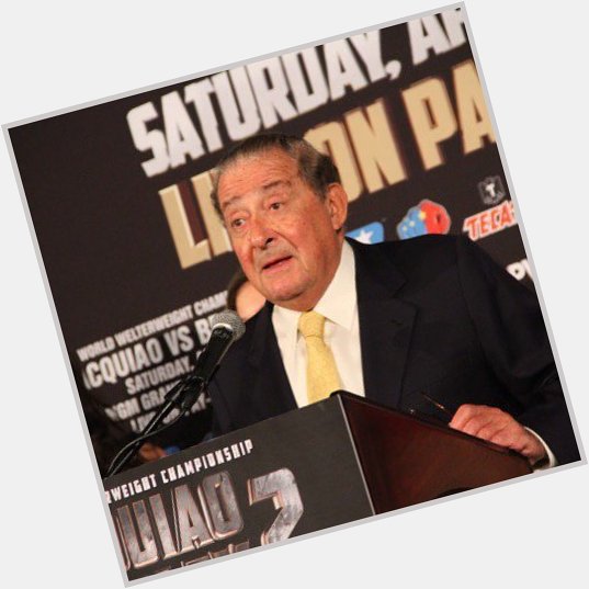 UCN wishes promoter Bob Arum a happy birthday. a promoter who has worked with just about everybody since the 60\s. 