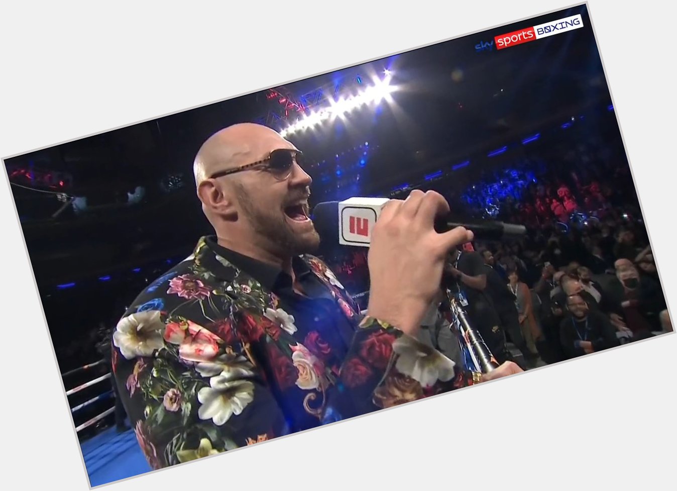 FURY SERENADES BOB ARUM Who better to sing Happy Birthday to than 