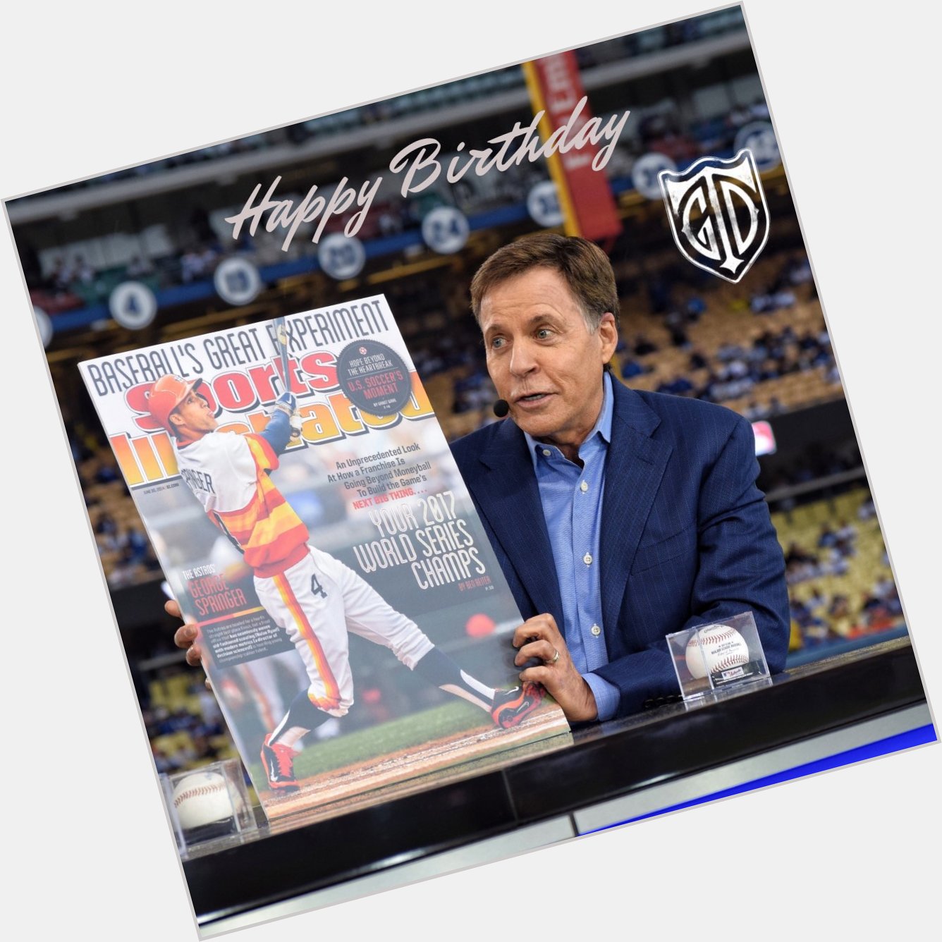 Happy Birthday to the legendary Bob Costas!   