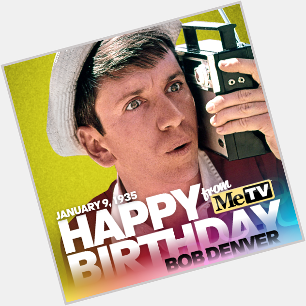 Happy Birthday to Bob Denver! The Gilligan\s Island star would be 80 years old today. 