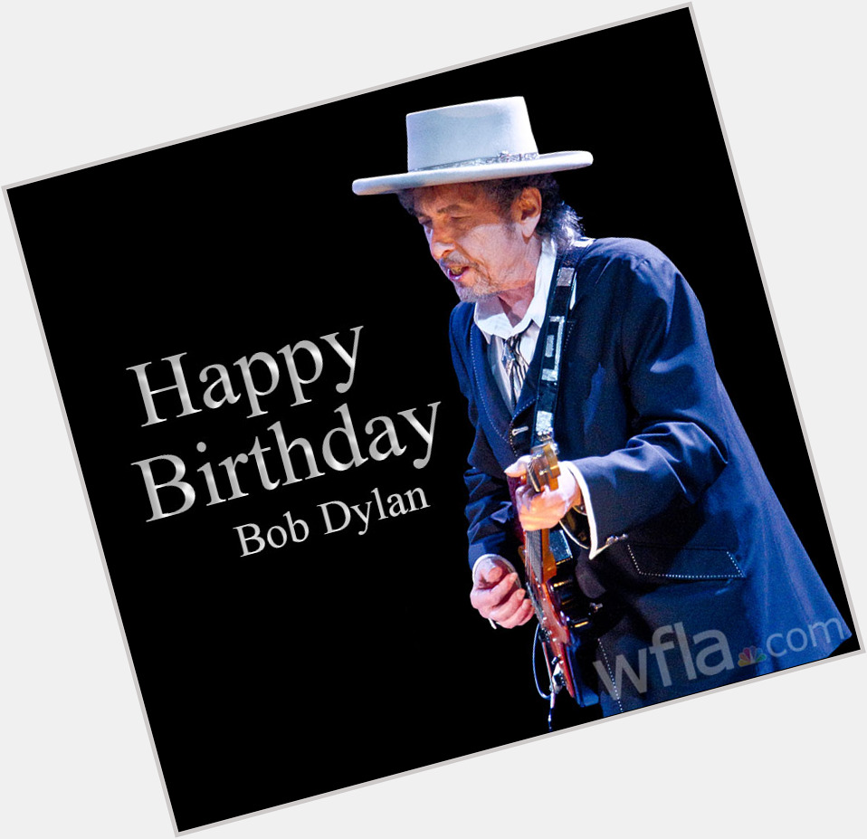 Join us in wishing a happy 80th birthday to singer-songwriter Bob Dylan!  