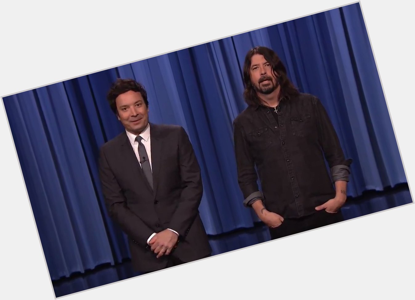 Jimmy & Dave Grohl sing Happy Birthday to Bob Dylan!  