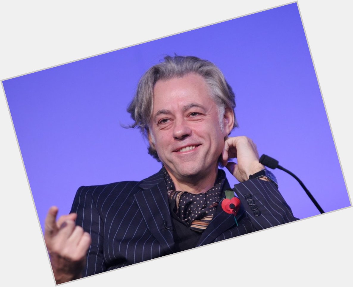 Happy birthday to Irish singer-songwriter, author, activist, and actor, Bob Geldof, born October 5, 1951. 