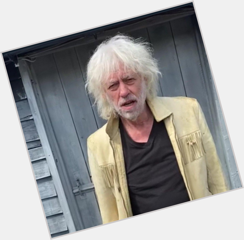Bob Geldof at 71 has somehow become more Bob Geldof, happy birthday Bob. 