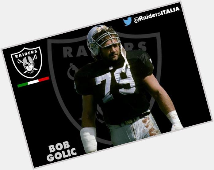 Happy birthday to former DT Bob Golic ( [1989-1992]... TANTI AUGURI! 