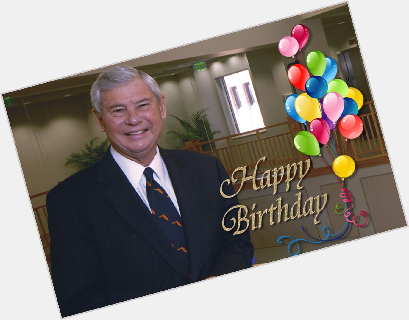 Please join us in wishing fmr. US Senator and Florida Governor Bob Graham a happy birthday! 