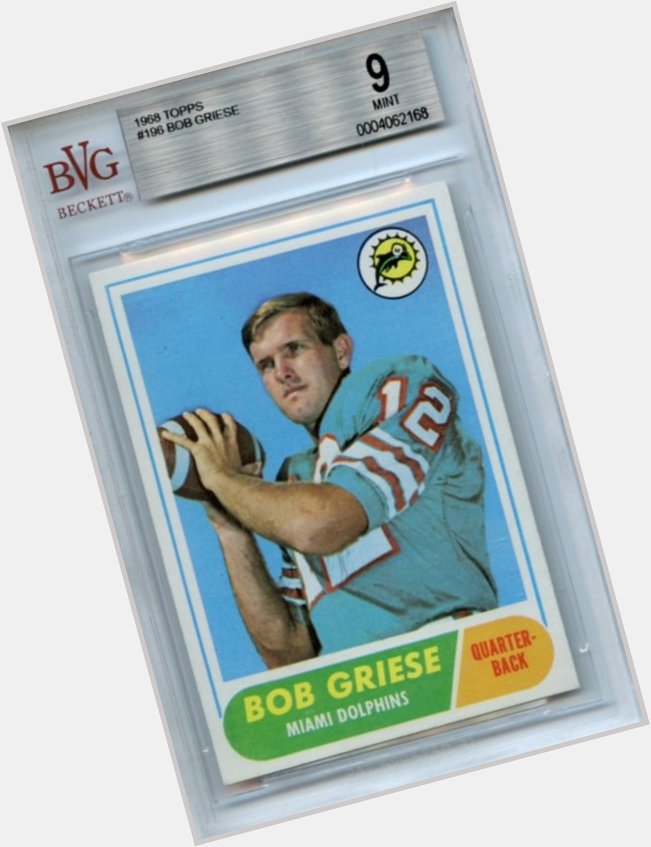 Happy Birthday to 2 time champion Bob Griese. 