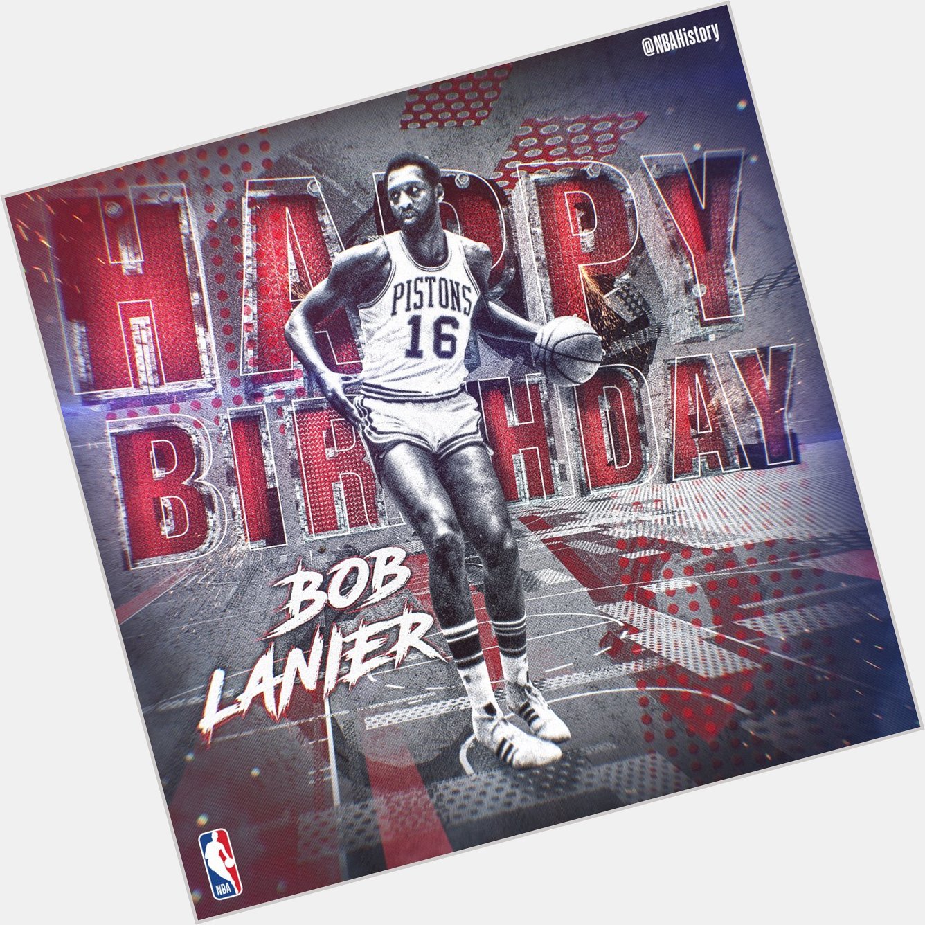 Happy 69th Birthday to 8x All-Star and Hall of Famer, Bob Lanier! 