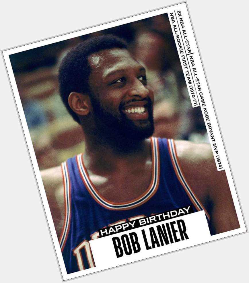 Join us in wishing a Happy 73rd Birthday to 8x and Hoophall Classic inductee, Bob Lanier!  