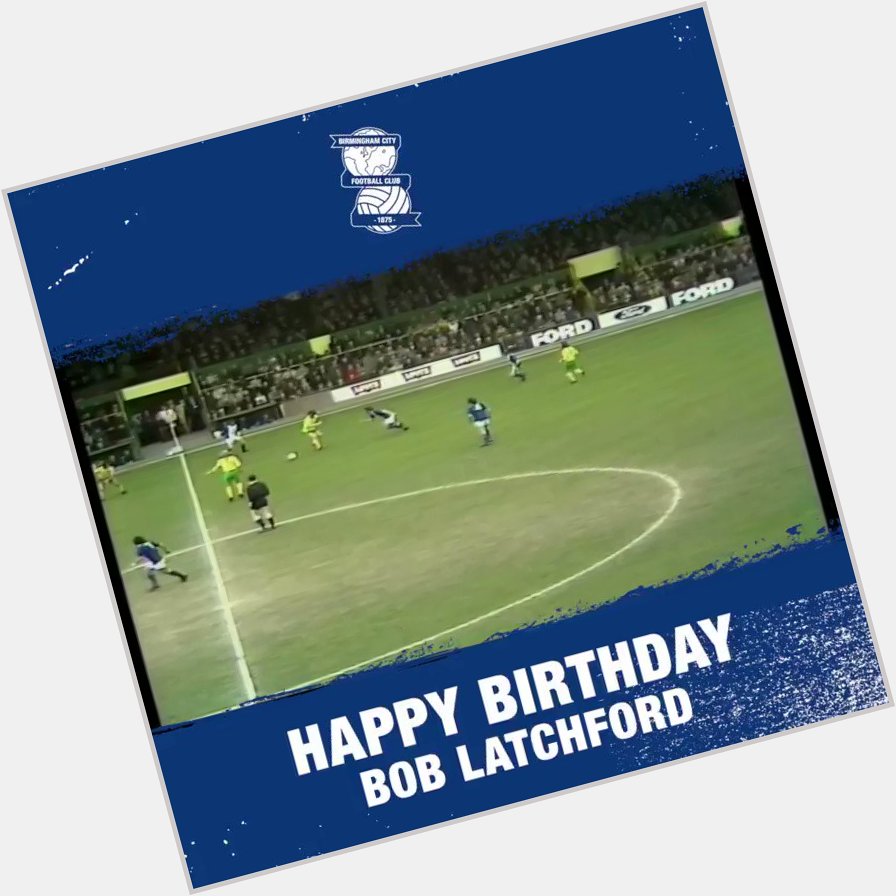   Happy Birthday to former Blues forward Bob Latchford who turns 67 years young today  