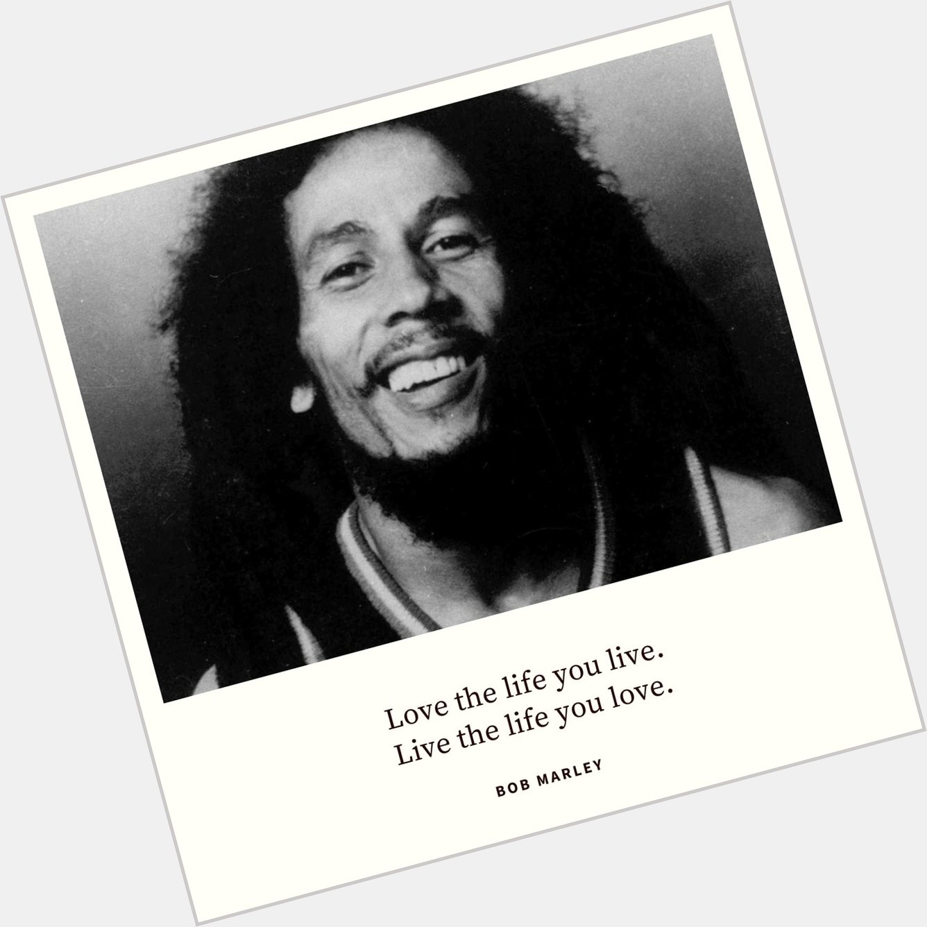 Happy Birthday, Bob Marley! Today we remember the life of the singer:  
