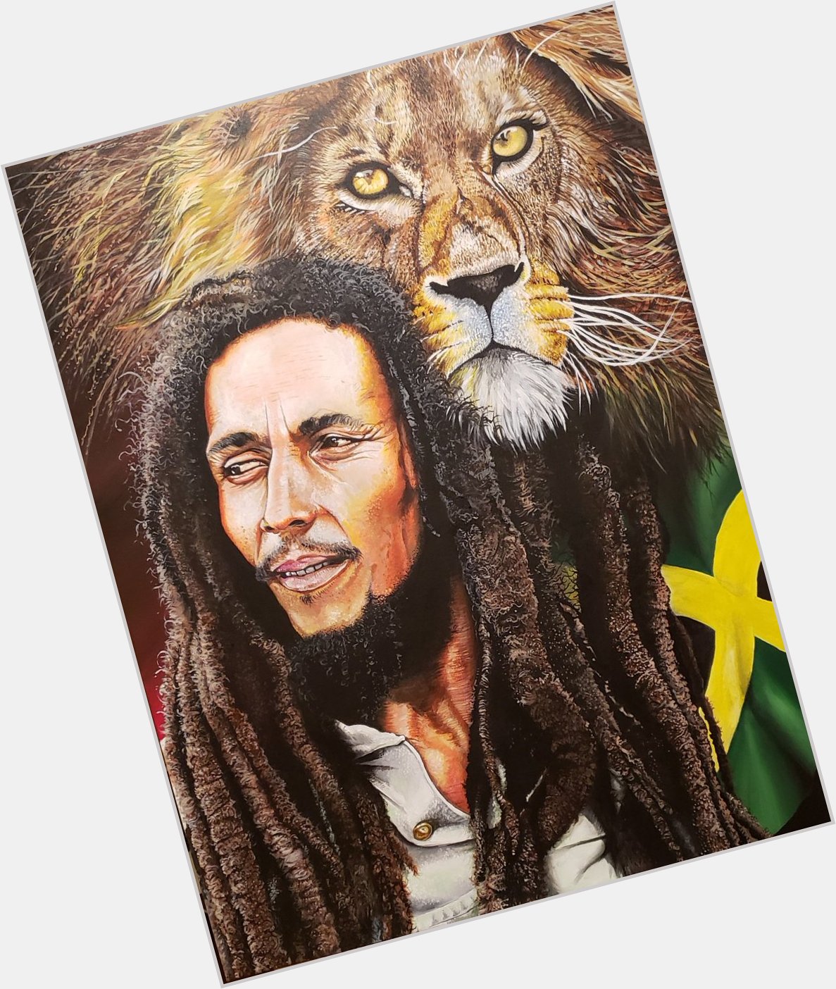 Happy birthday to a true legend... Bob Marley.  : Mark Pacich 