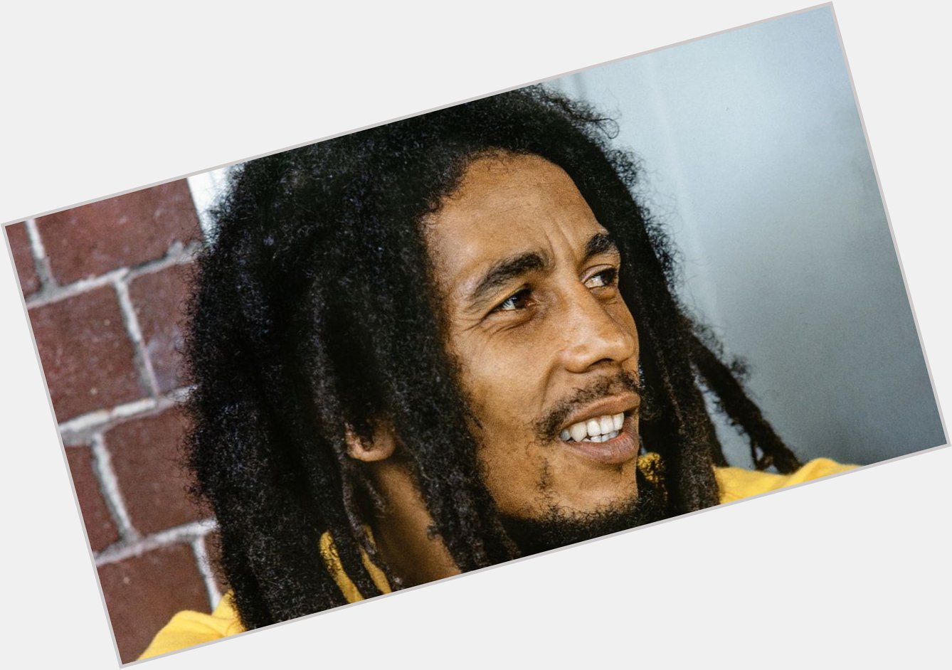 Happy birthday, Bob Marley! 