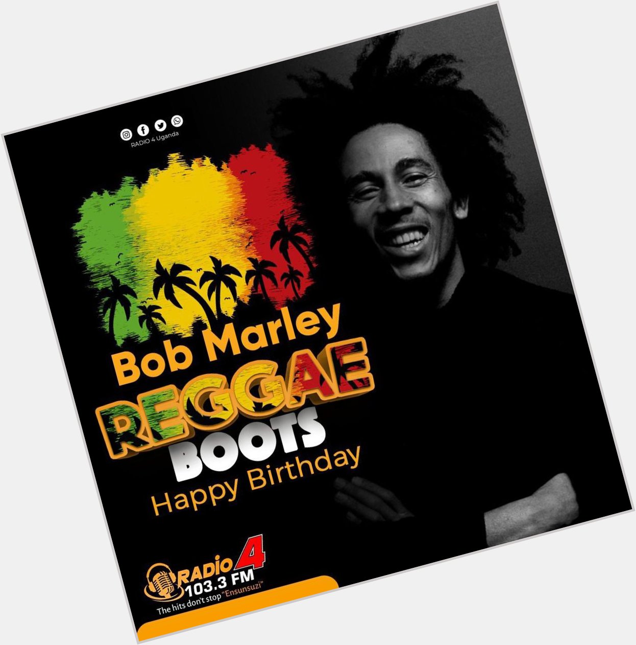 On this day, we get to celebrate the legend.

Happy Birthday, Bob Marley     | 