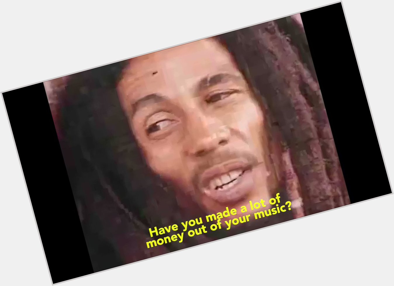 \"My richness is life\"... Happy Birthday Bob Marley. 