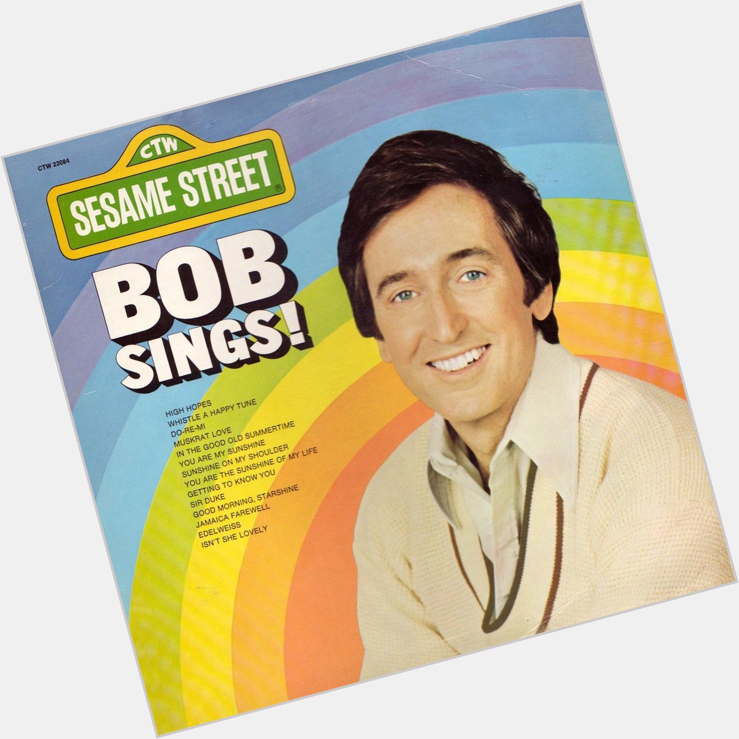 Happy birthday to Bob McGrath.  Sing a song to celebrate! 