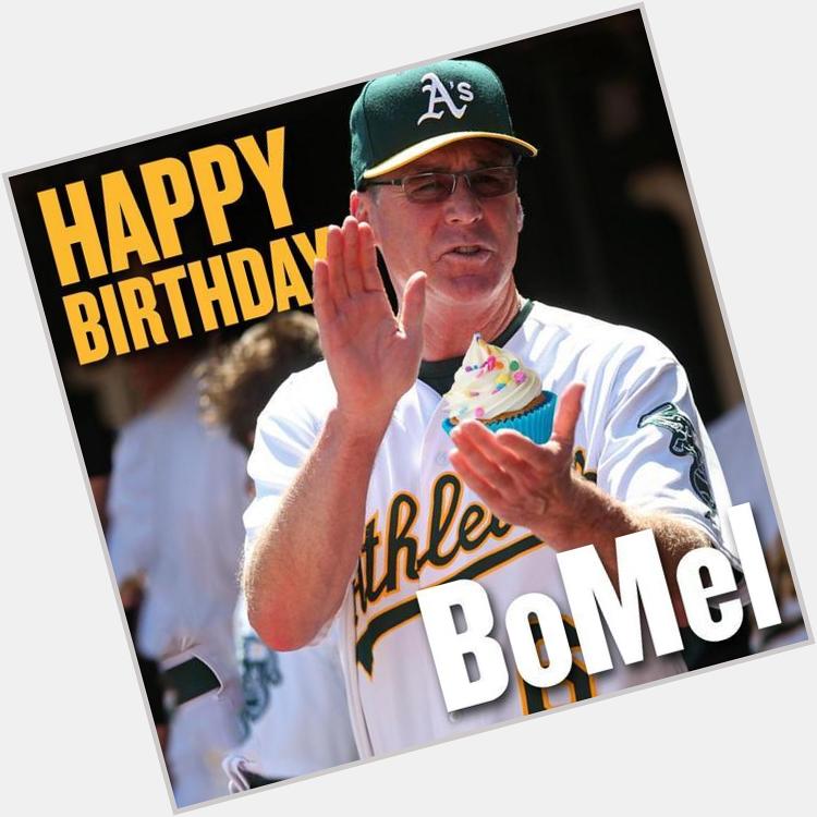 BoMel youre gonna squish that cupcake! HBD to wish Bob Melvin Happy Birthday! 