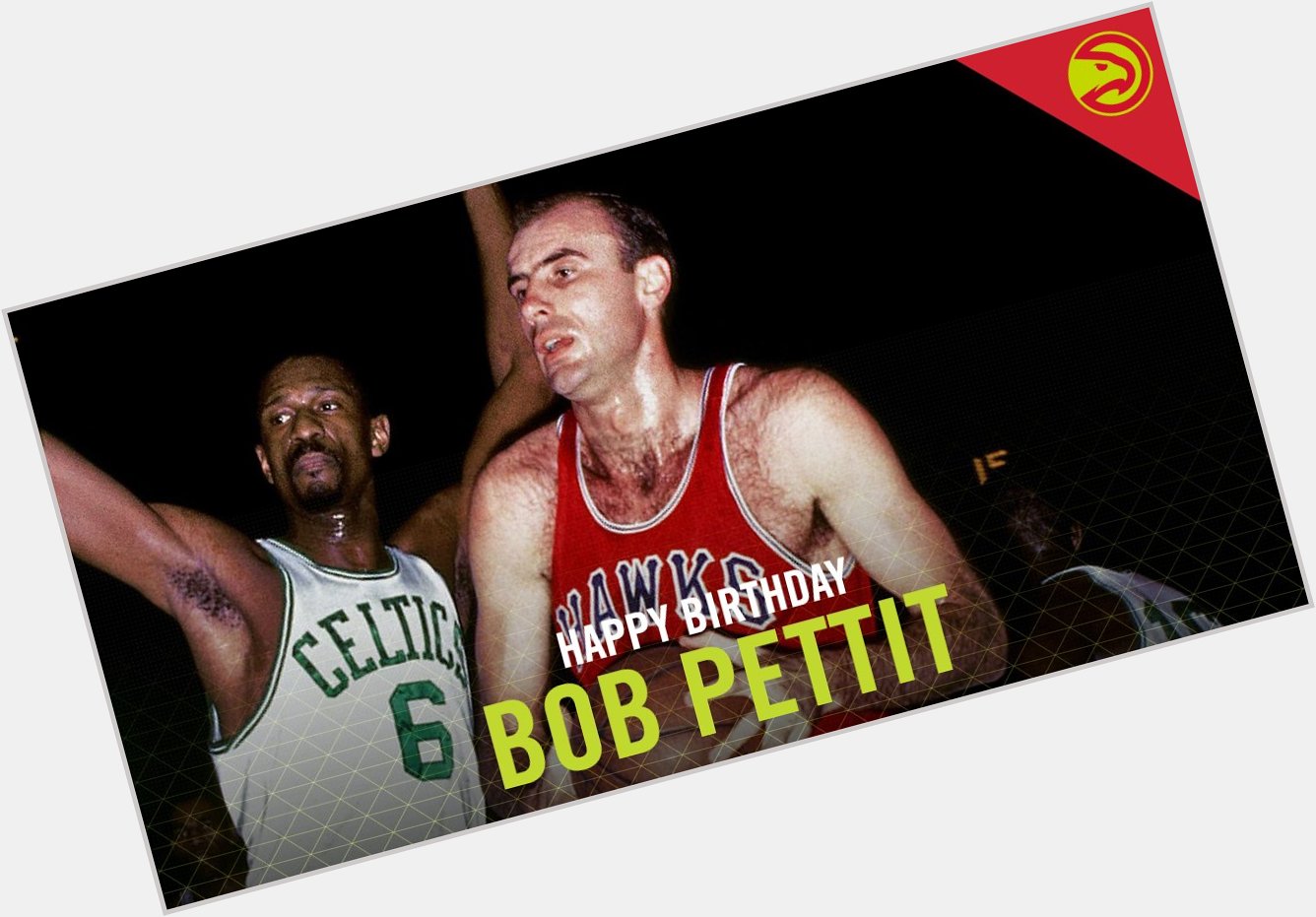 REmessage to join us in wishing the legend Bob Pettit a Happy Birthday today! 