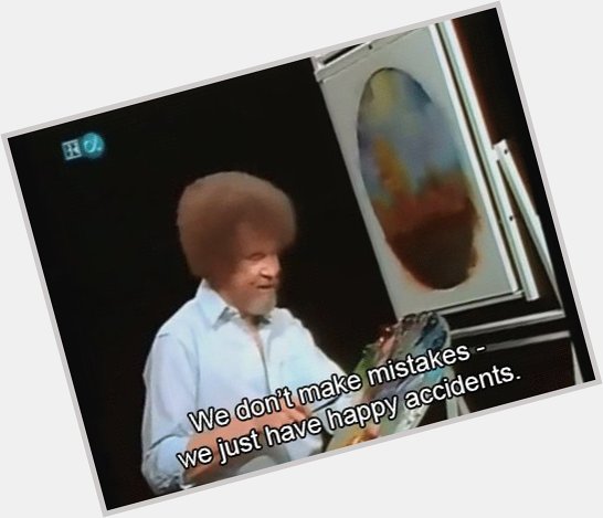 Happy Birthday Bob Ross!  He was one of a kind. 