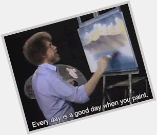 Happy Birthday to Bob Ross!  He would have been 78 today 