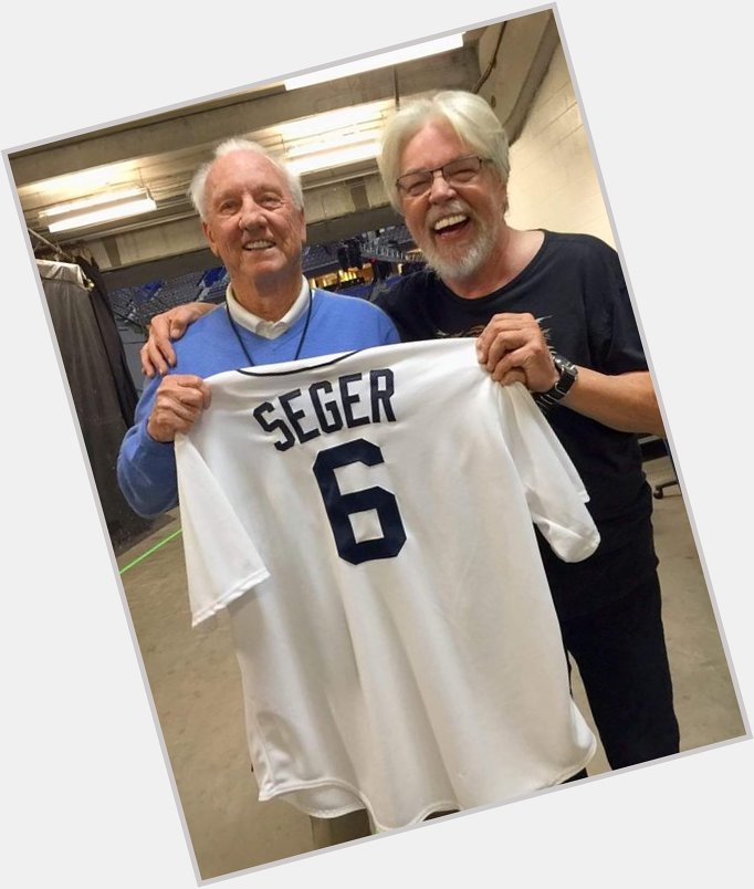 Happy 77th Birthday to the legendary Bob Seger, shown here with another Detroit legend, Hall of Famer Al Kaline. 