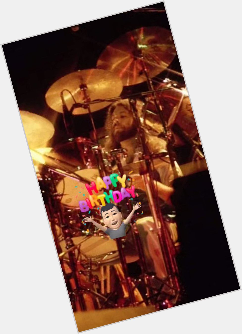 Happy birthday
Bob Siebenberg 