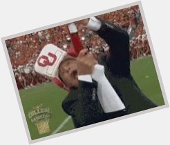 Well done OU. Happy birthday Bob Stoops and 
