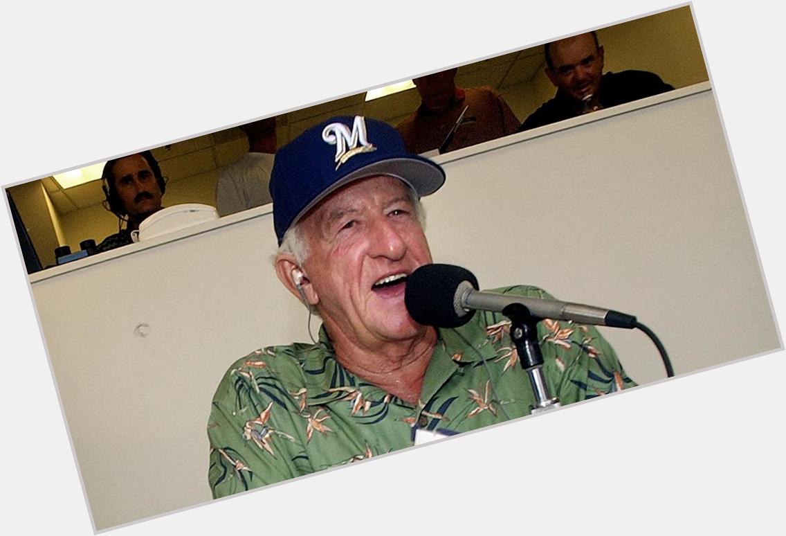 JUUUST a bit outside.  

Happy birthday to the Hall of Fame voice of the Bob Uecker. 
