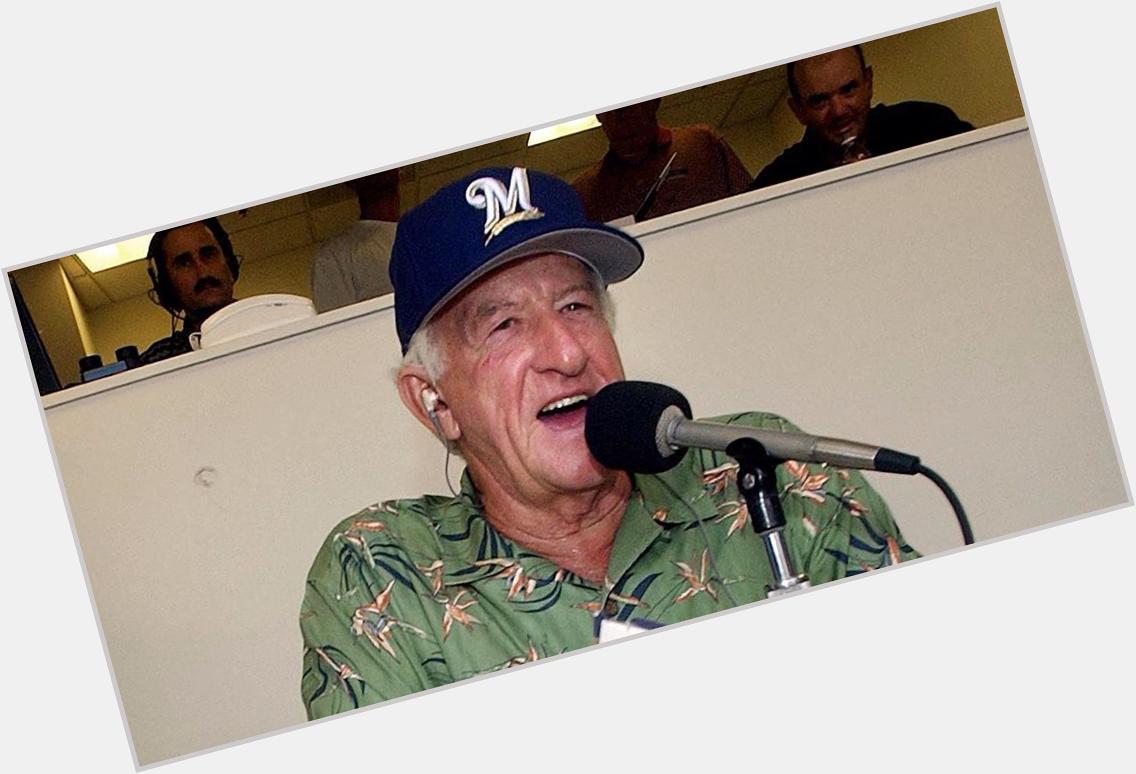 Classic!  JUUUST a bit outside. 
Happy birthday to the Hall of Fame voice of the Bob Uecker. 