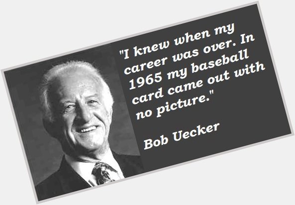 Happy 84th Birthday to the inimitable Bob Uecker! 