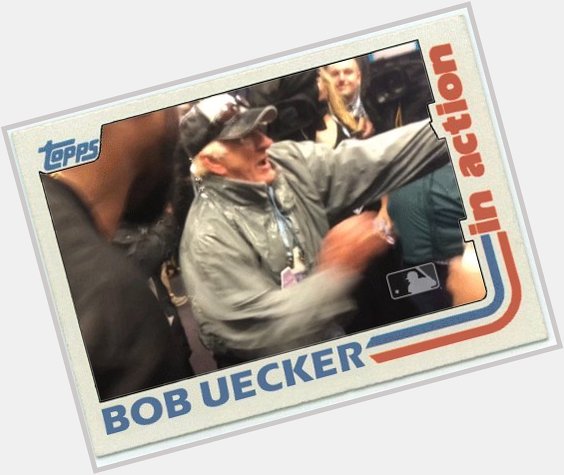 Happy Birthday to Bob Uecker, still gettin\ it done at 85. 