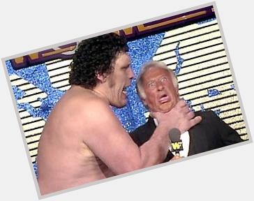 Happy birthday Bob Uecker, who survived André\s massive mitts at Wrestlemania IV 