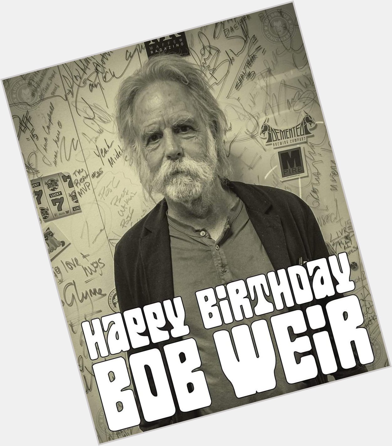 Happy Birthday Bob Weir!    