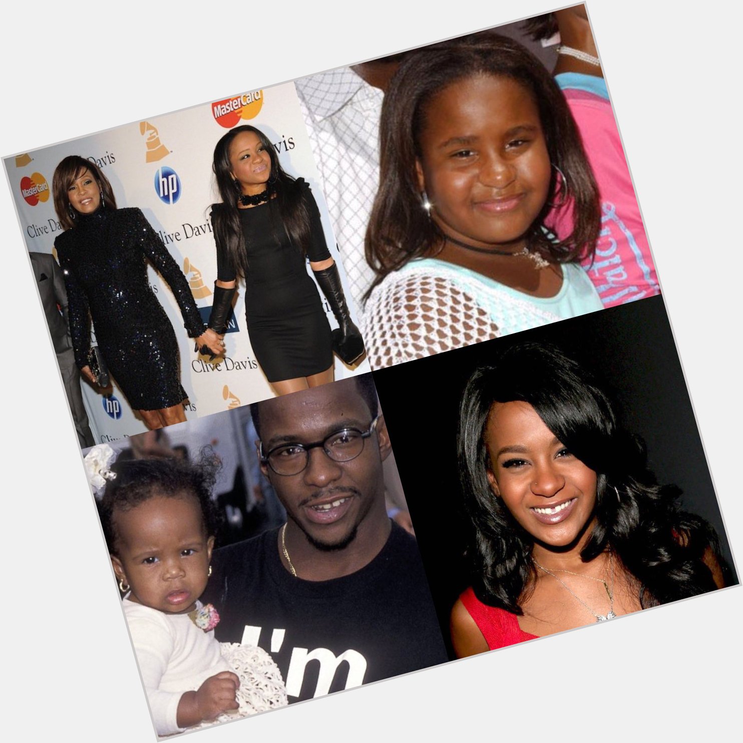 Happy 25 birthday to Bobbi Kristina Brown up in heaven.may she Rest In Peace.  