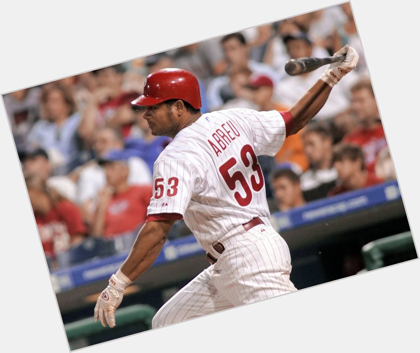 Wishing a Happy 45th Birthday to former Phillies outfielder Bobby Abreu!     