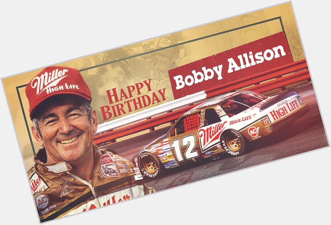 Happy Birthday to inductee, Bobby Allison! 